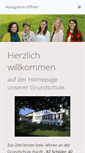 Mobile Screenshot of grundschule-hardt.de